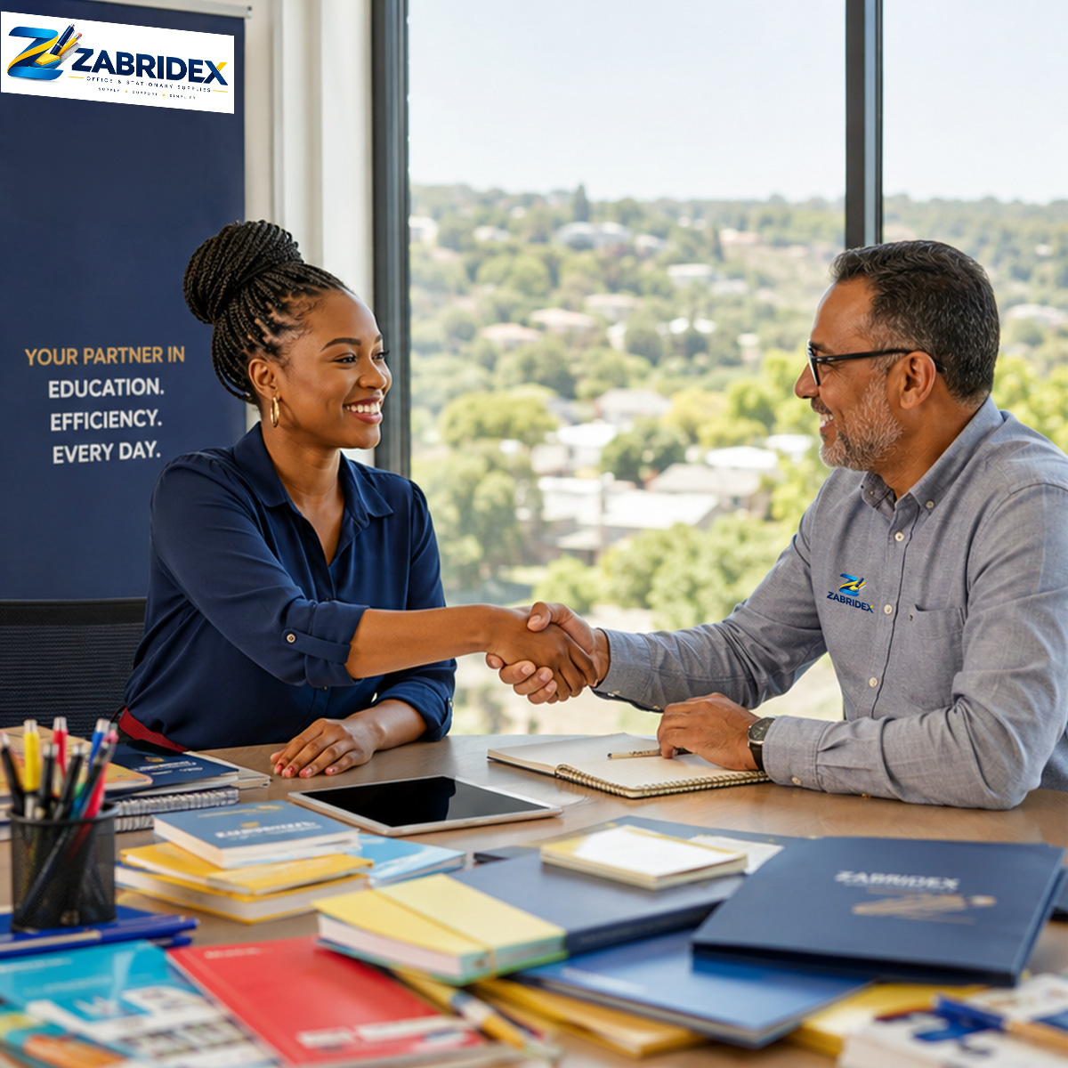 Professional Zabridex customer meeting in Johannesburg